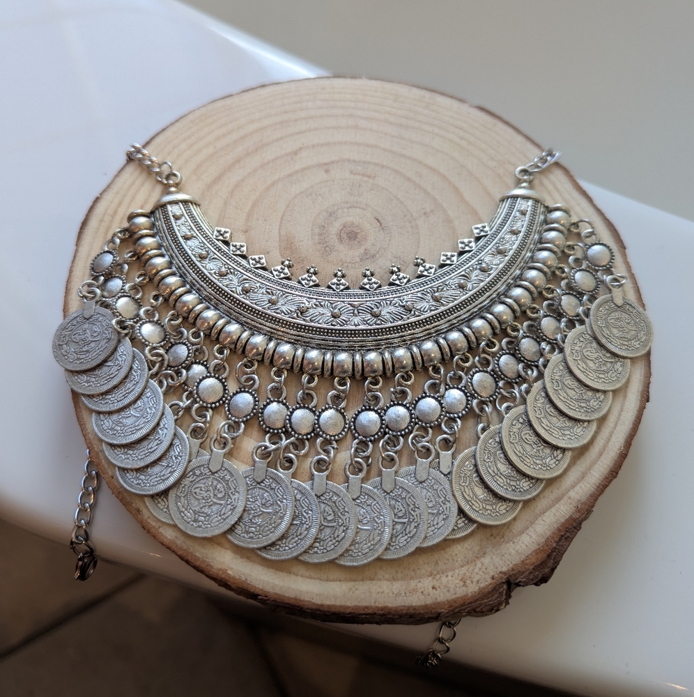 Tribal bellydance necklace